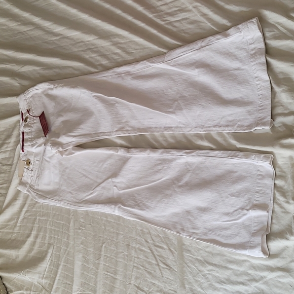 Banana Republic Jeans New Nwt Banana Republic White Jeans Wide Leg